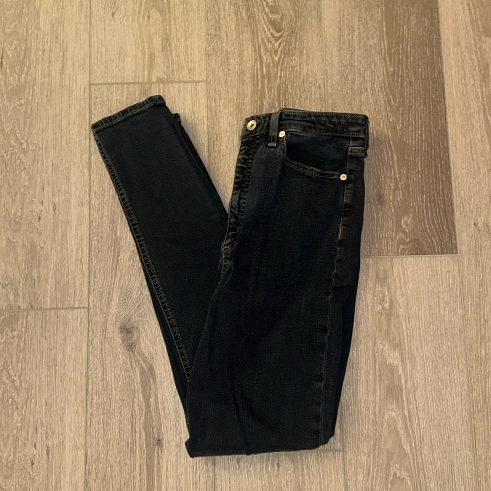 Rag & Bone High Waisted Skinny Jeans